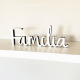 Escultura de Mesa Família - Branco